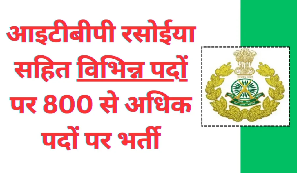 ITBP Bharti 2024