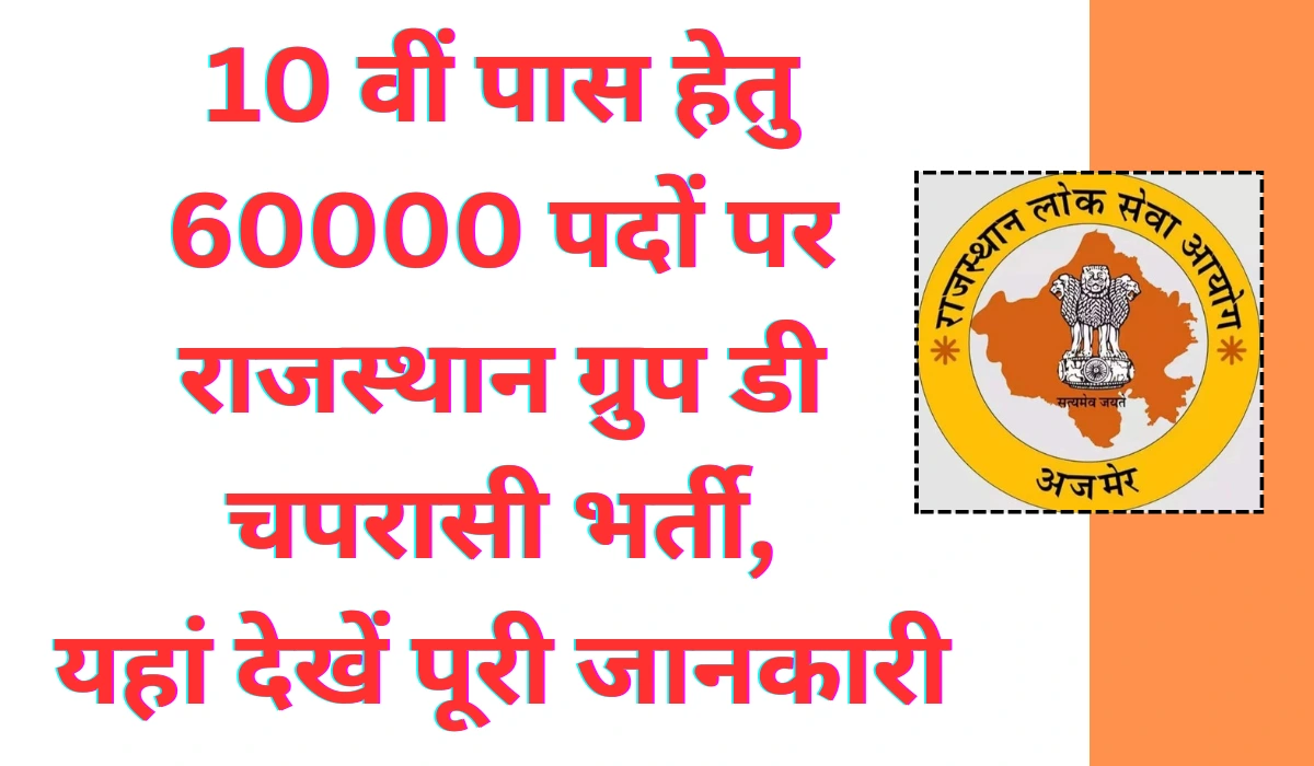 Rajasthan Peon Bharti 2025